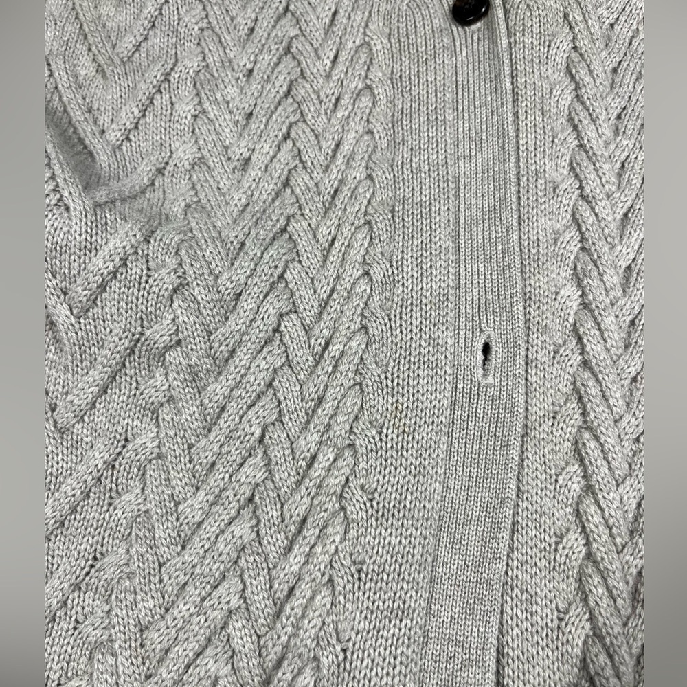 TSE 100% Cashmere Sleeveless Button Down Cardigan Duster Knit Womens Size Large - Picture 2 of 8